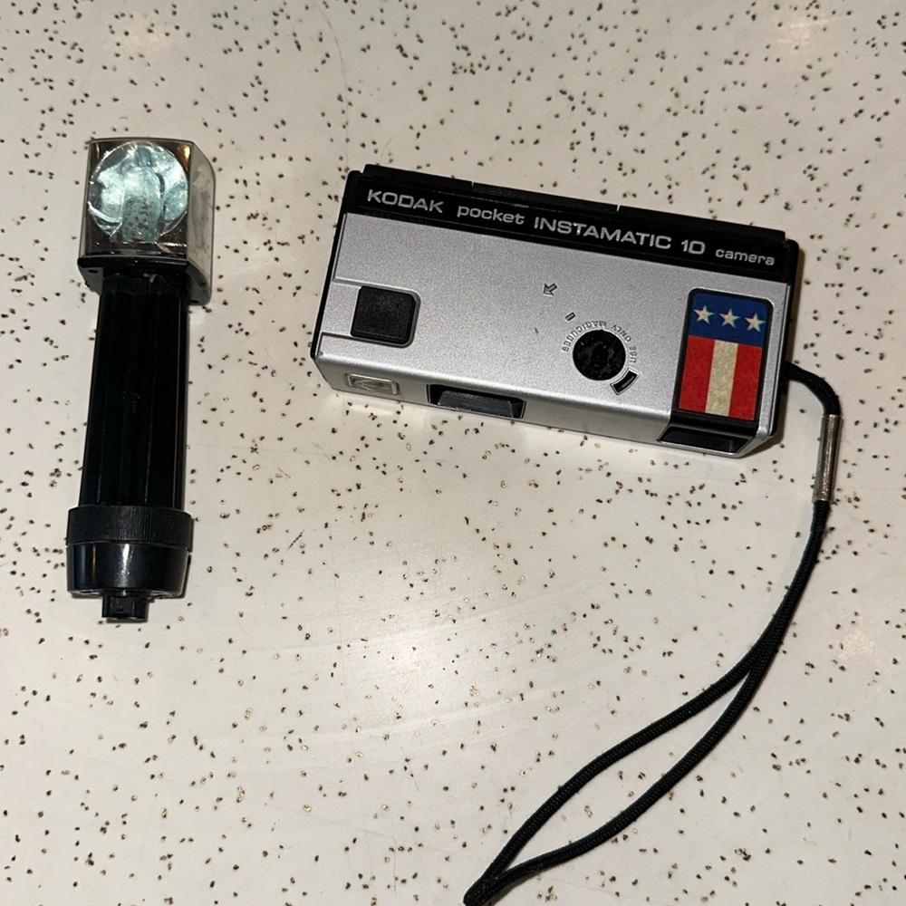 Vintage Kodak pocket instamatic 1D camera!